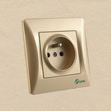 TUV Certified EU Standard Golden PC French Socket Manufacturer