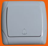 EU Style Flush Mounting Wall Light Doorbell Switch F3006