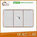 Internet Date Power Wall Socket RJ45 for Network Connector