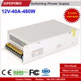 480W 12V 40A Switching Power Supply for CCTV Camera