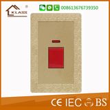 Luxury Quality 45A Dp Switch with Neon