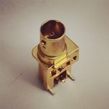 3G Sdi PCB End Launch Receptacle RF Coaxial BNC Connector