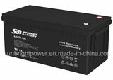 12V190ah 6-Gfm-190 Medium Size Maintenance Free AGM Solar Battery