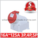 IP44 16A 3p+E Industrial Socket
