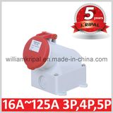 IP44 16A 3p+E Industrial Socket