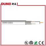 Rg59 CATV Standard Shied PVC Black Coaxial Cable for Access Network