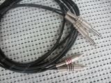 10FT 2RCA Male Phono to 2X6.35mm Audio Cable