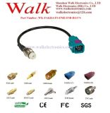 Fakra Fme RF Cable Assembly: Fakra Female Straight to Fme Female Straight Bulkhead with Rg174 Cable, Fakra Antenna Cable