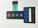 Embossed Keys Metal Dome Tactile LED Membrane Keypad Switch Keyboard with 1mm Zif