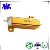 Rx24 Golden Aluminum Encased Wirewound Resistor