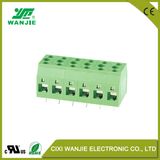 PCB Terminal Block Screw Connector with High Voltage High Current Wjds4-7.5, Pitch 7.5mm