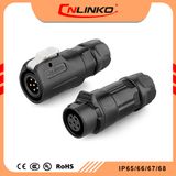 UL Approved 6pin Circular Plugs Close End Connector China Cnlinko Power Pole Manufacturer Connector