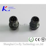 M12 Male Panel Connector, M12 Connector Solder, Front Fastened, M12 Quick-Lock Type