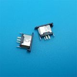 Hot Selling Vertical Type 5 Pin Micro USB Connector