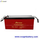 Solar Panel Battery 12V 200ah Gel Deep Cycle for Energy Storage