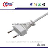 Europe Type Power Extension Cord 2 Pin H03VV-F Power Cord Cable EU Power Cord