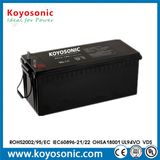 Rechargeable UPS AGM Battery 12V 180ah for Electric Solar Street Light