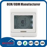 Water Heating Touch Screen 7 Day Programmable 6 Time & 6 Temp Per Day 230V AC Thermostat