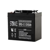 Storage Battery SR55-12 Lead Acid Accumulator 12V 55ah