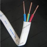 3 Core 2.5mm PVC Insulated PVC Sheathed Flat Wire Cable
