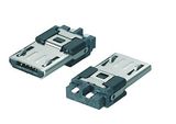 Micro USB 5m Slim Solder 2 Pin B Type Connector