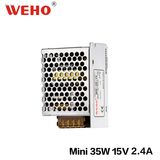 Single Output Minisize LED Driver 35W 15V DC Power Supply
