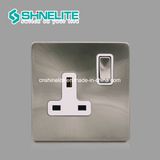 10 Years Guarantee Chrome 13A 1 Gang Switched Socket