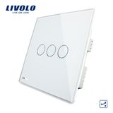 Smart Home Automation 3 Gang 2 Way Touch Switch Vl-C303s-61/62/63