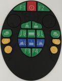 Silicone Rubber Keymat Membrane Switch for PCB Circuit