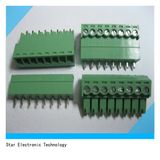 8pin Way Pitch 3.5mm Screw Terminal Block Connector Green Color Pluggable Type with Straight-Pin