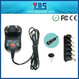 Wall Mount 12W Interchangeable Power Adapter Universal Travel Adapter