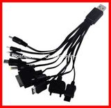 10 in 1 Mobile Phone Chargers for Mobile Phone, Charge iPhone, iPad, iPod, Samsung, HTC