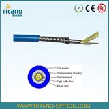 Indoor Loose Tube Armoured Fiber Optical Cable