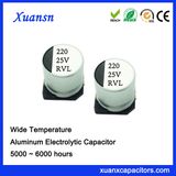 220UF 25V 5000hours Long Life Chip Electrolytic Capacitor