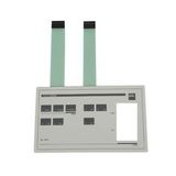 Small Size Thin Film Metal Dome LED Membrane Switch 4 Key with 8 Pin Female Tin Connector