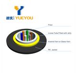 Central Loose Tube 6 Core Singlemode Fiber Optic Cable for Duct
