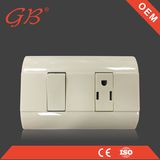 South American Electrical ABS Wall Socket Wall Switch