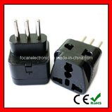 Universal Grounded 2 in 1 Italy Travel Adapter Plug