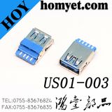 3.0 USB Socket USB Female Connector with Soldering Type