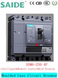 4p Low Voltage Moulded Case Switch MCCB LCD Screen