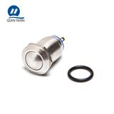 12mm 2pin Momentary Short Body Stainless Steel Push Switch