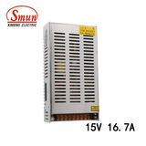 Smun S-250-15 250W 15VDC 16.7A AC-DC Single Output Power Supply