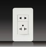 2 Pin Socket with 20A 3 Pin American Socket (LGL-11-25)