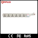 6 Socket Power Distribution Unit Lightning Protection Function Surge Arrester