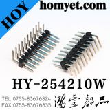 2.54mm Double Row Vertical Right Angle Male Pin Header