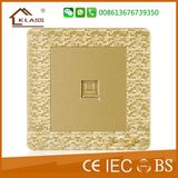 Champagne Gold Mosaic Sense Computer Plug Socket