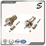 Twist Spring Male BNC Rg59 RG6 Coaxial Cables Connector