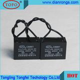 Cbb61 Air Conditioner Capacitor 400VAC 500VAC for Fan Parts