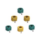 7mm Ceramic Trimmer Capacitors - 100PF RoHS/Lead Free Tmcv01