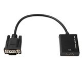 VGA to HDMI Simple Cable with Micro USB Power